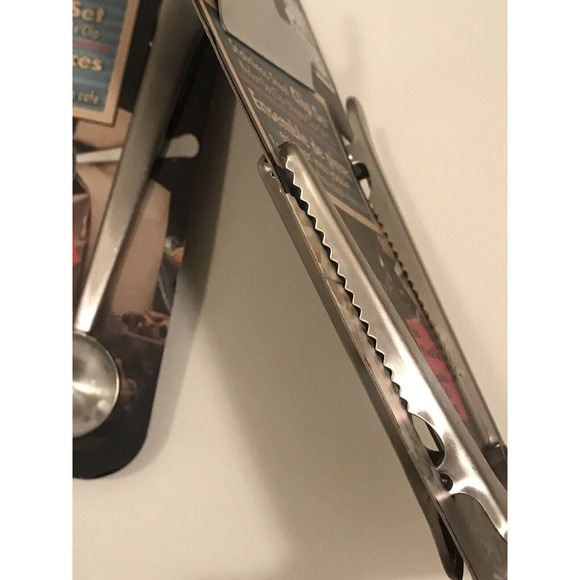 Set of 6 Heavy Duty Bag Clips Organizing Kitchen Coffee Measuring Spoon - Picture 3 of 11